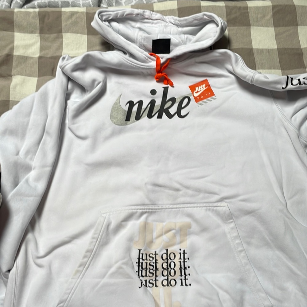 Nike Just Do It tag hoodie